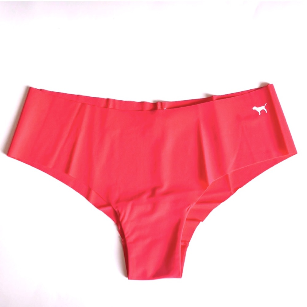VS Pink “Red” Checkster Panties, New in Package